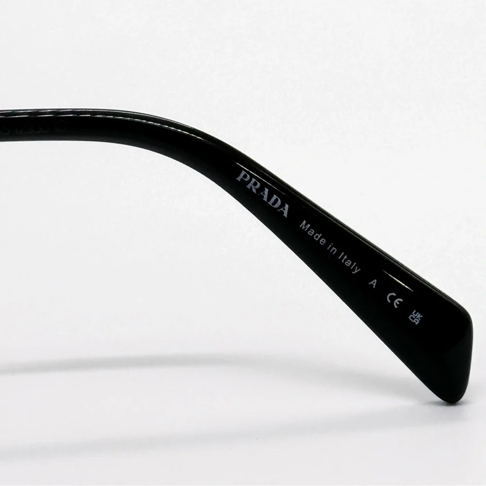 NEW PRADA SPR A52 15N01T SQUARE GOLD PRA52S 15N01T WOMEN PR A52S SUNGLASSES